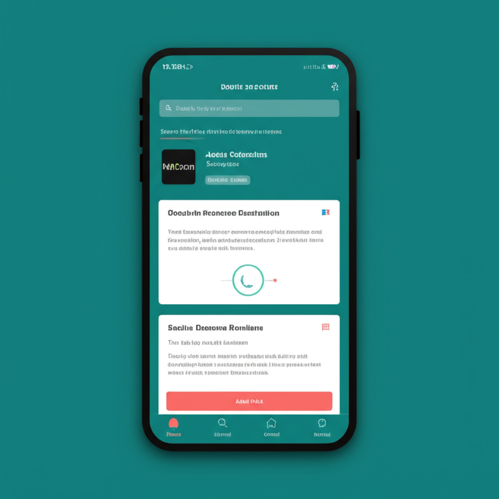 BenefitsUsage App Mockup
